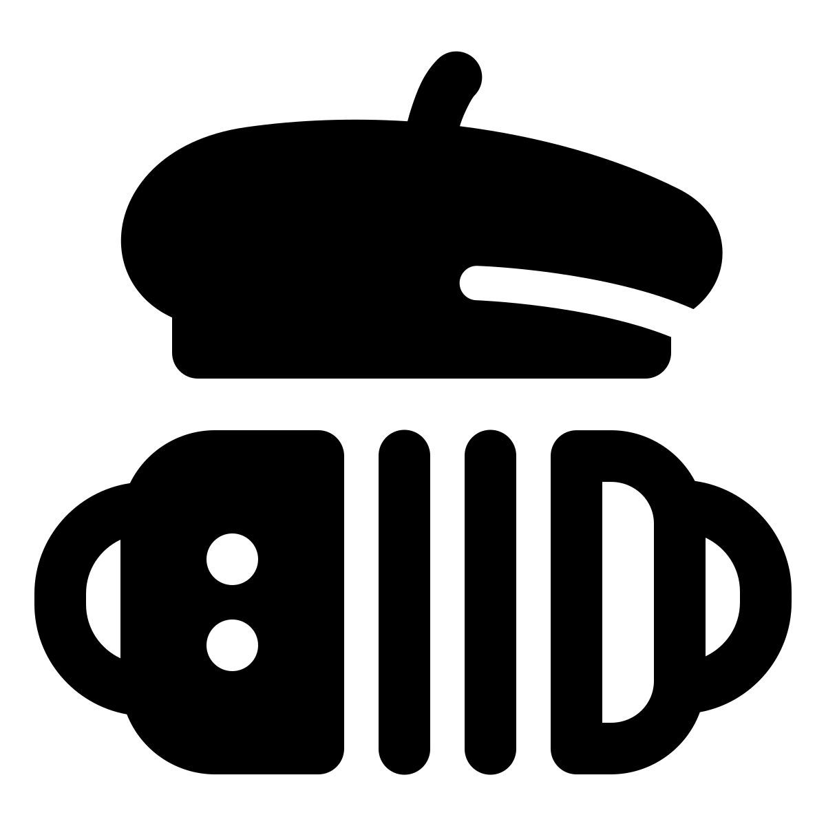 windows 11 filled style música francesa icon