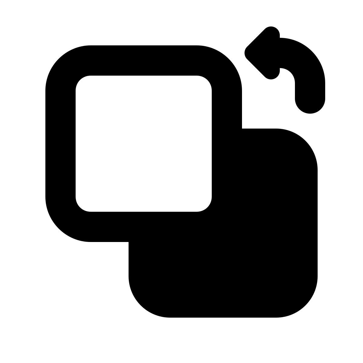 windows 11 filled style front sorting icon