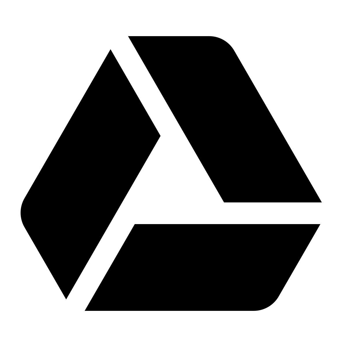 windows 11 filled style google drive icon