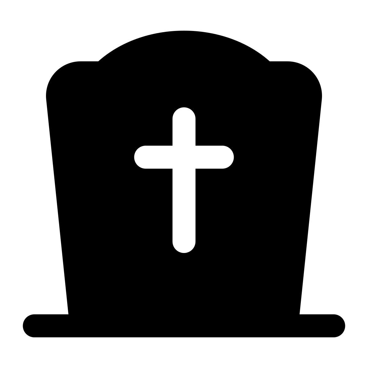 windows 11 filled style grave icon