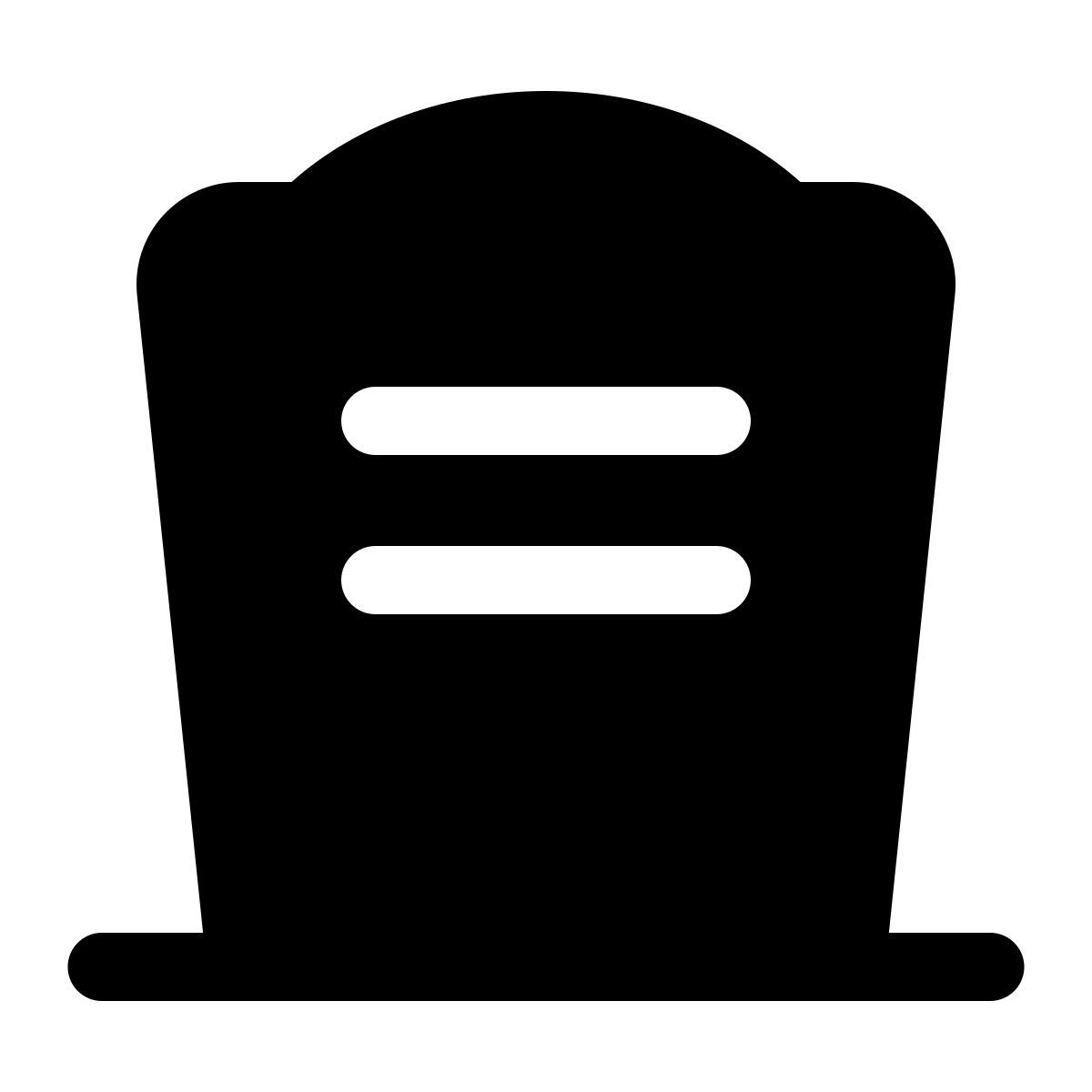 windows 11 filled style pierre tombale icon