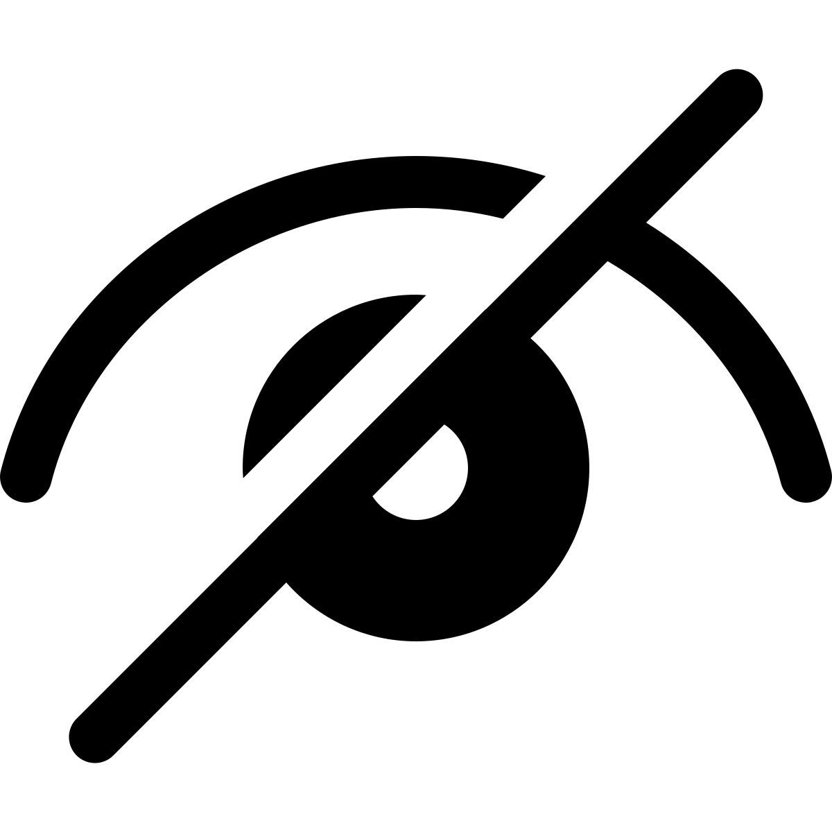 windows 11 filled style ausblenden icon