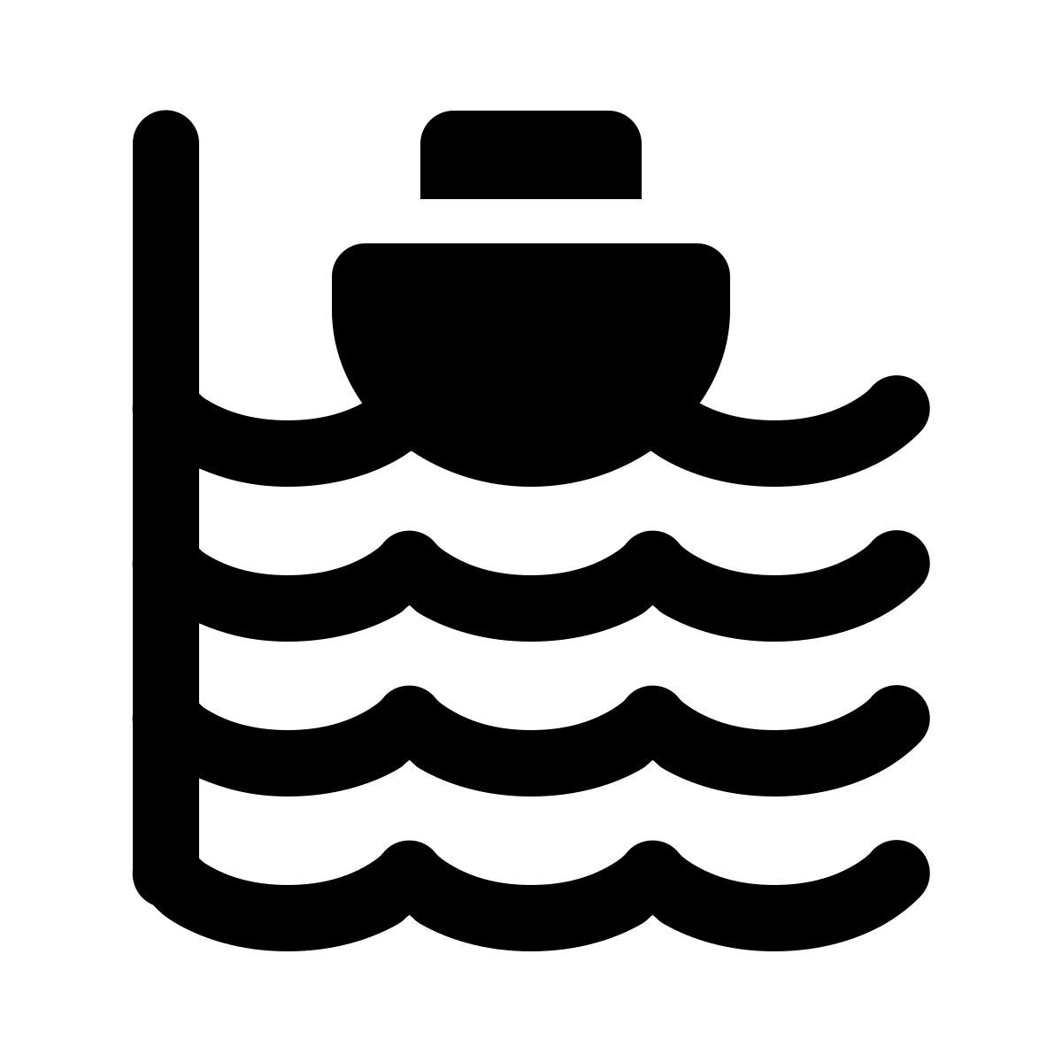 windows 11 filled style marea alta icon