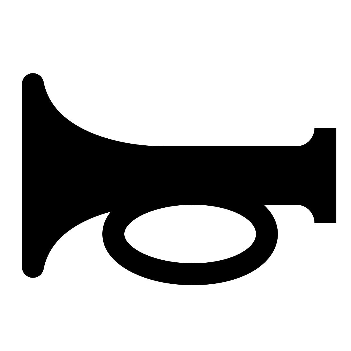 windows 11 filled style cuerno icon