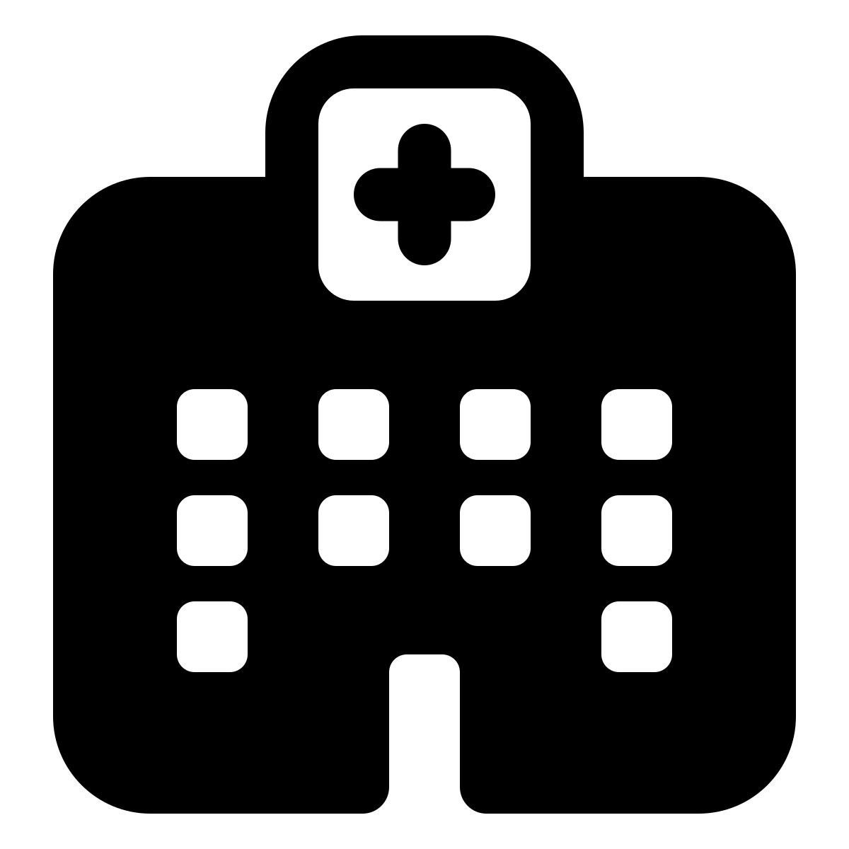 windows 11 filled style krankenhaus 3 icon