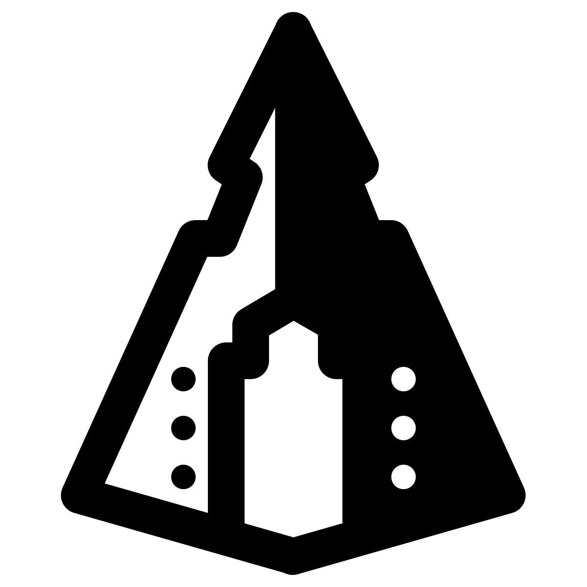 windows 11 filled style 飞船 icon