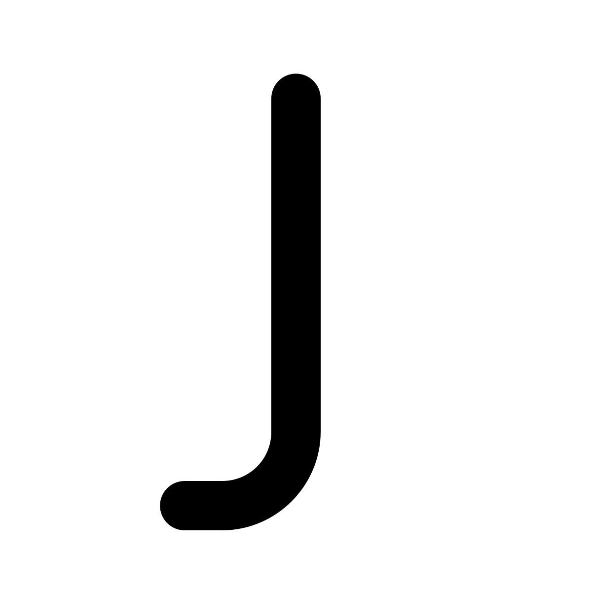 windows 11 filled style j icon