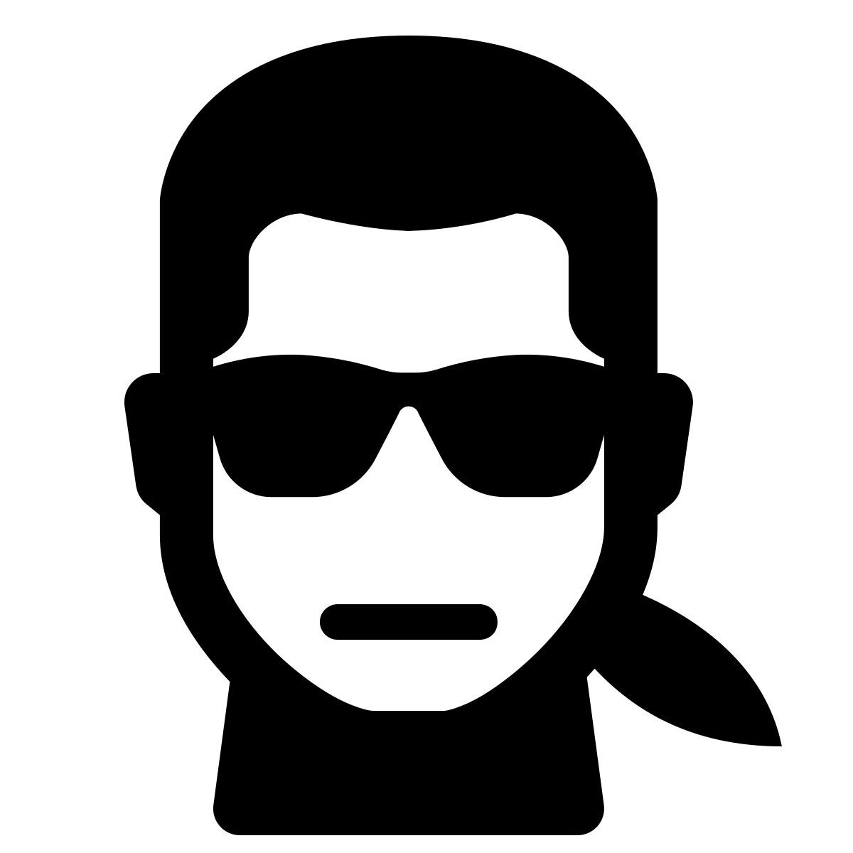 windows 11 filled style karl lagerfeld icon
