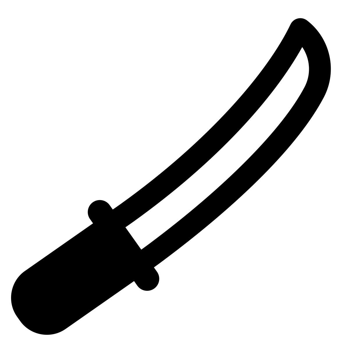 windows 11 filled style katana icon