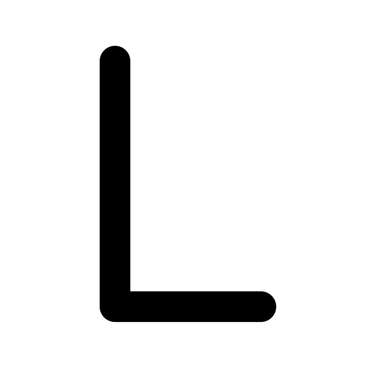 windows 11 filled style l icon