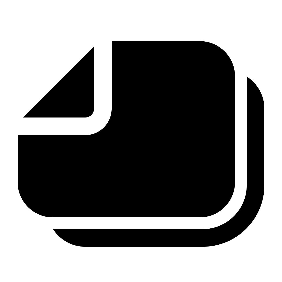 windows 11 filled style 레이블 icon