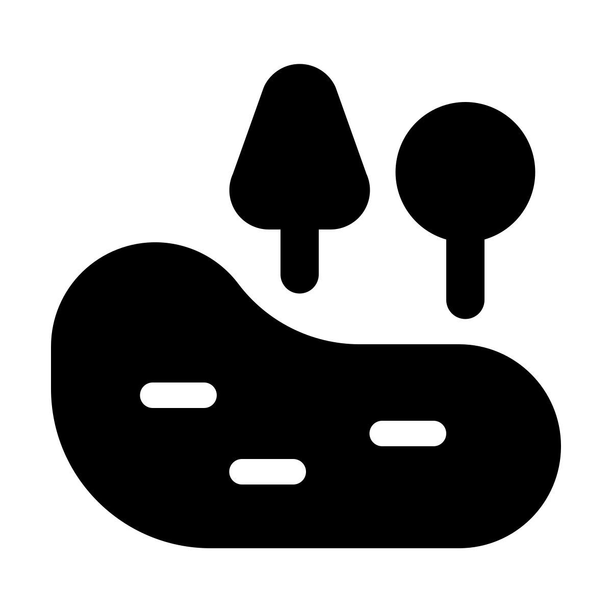 windows 11 filled style lake icon