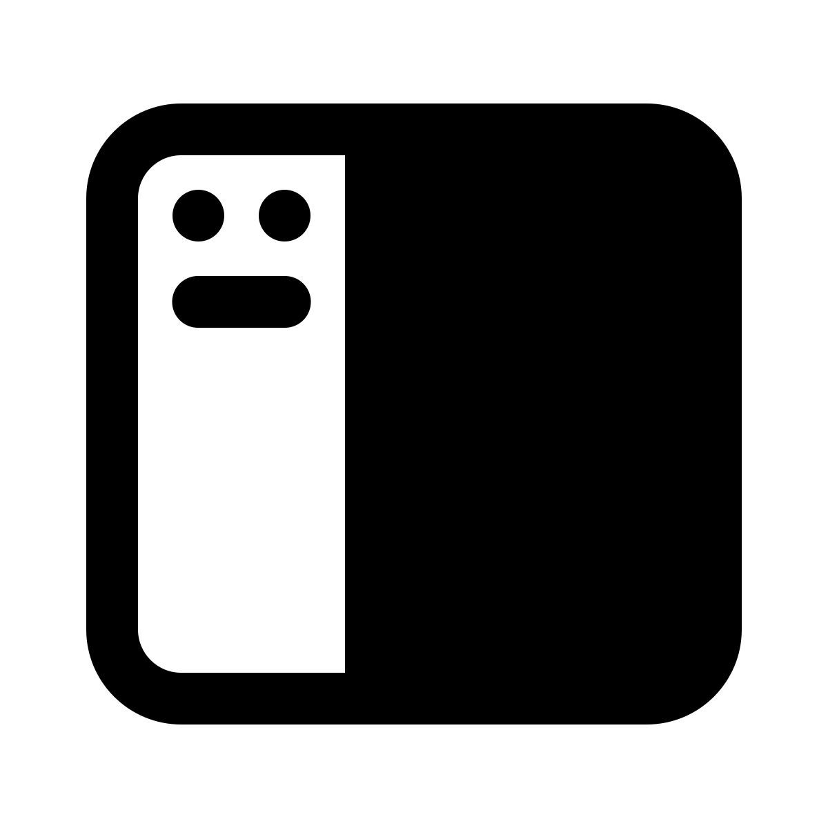 windows 11 filled style 导航工具栏左 icon