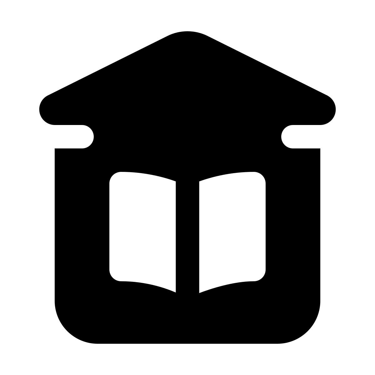 windows 11 filled style bâtiment bibliothèque icon