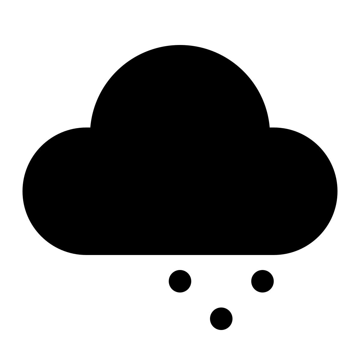 windows 11 filled style 눈 icon