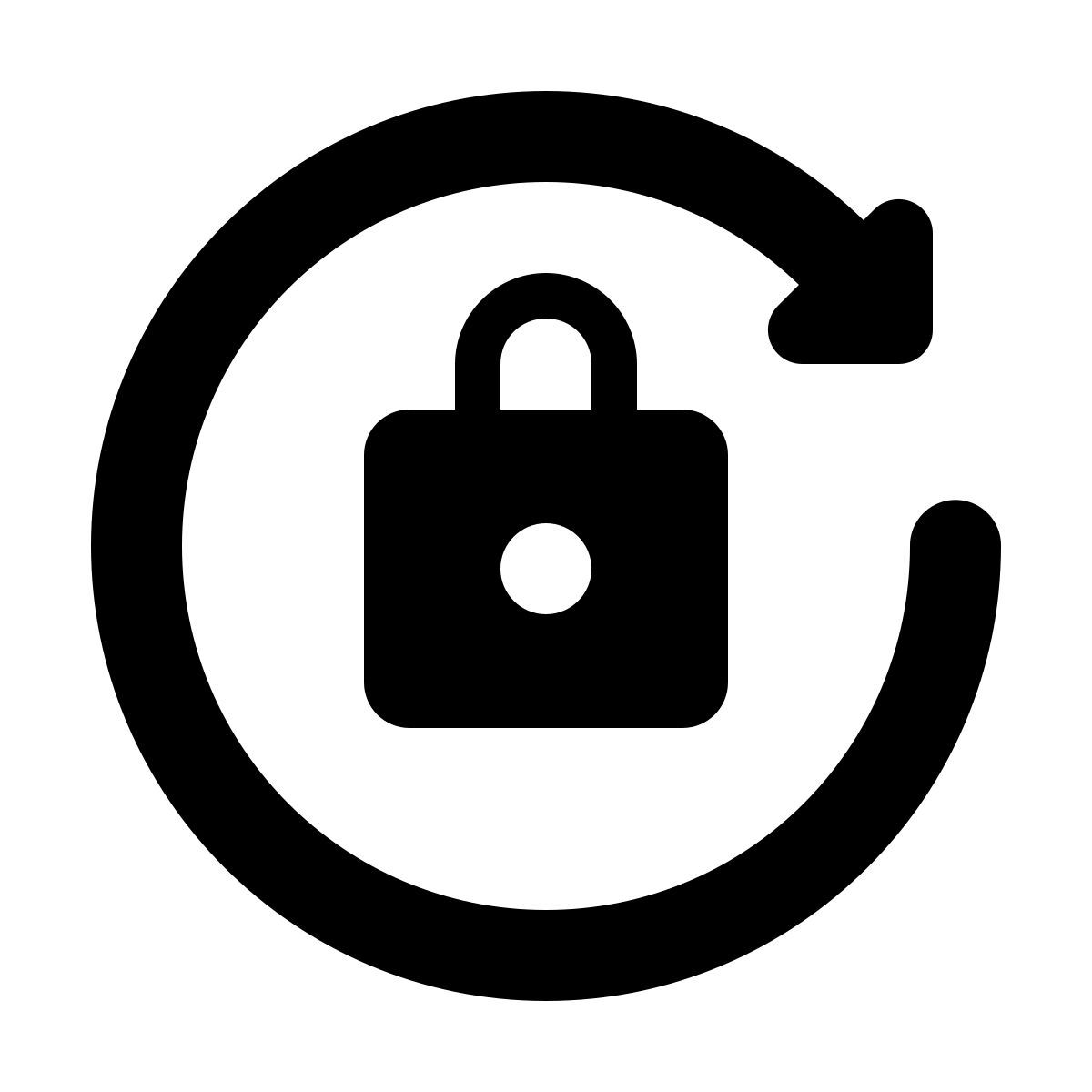 windows 11 filled style 锁定方向 icon