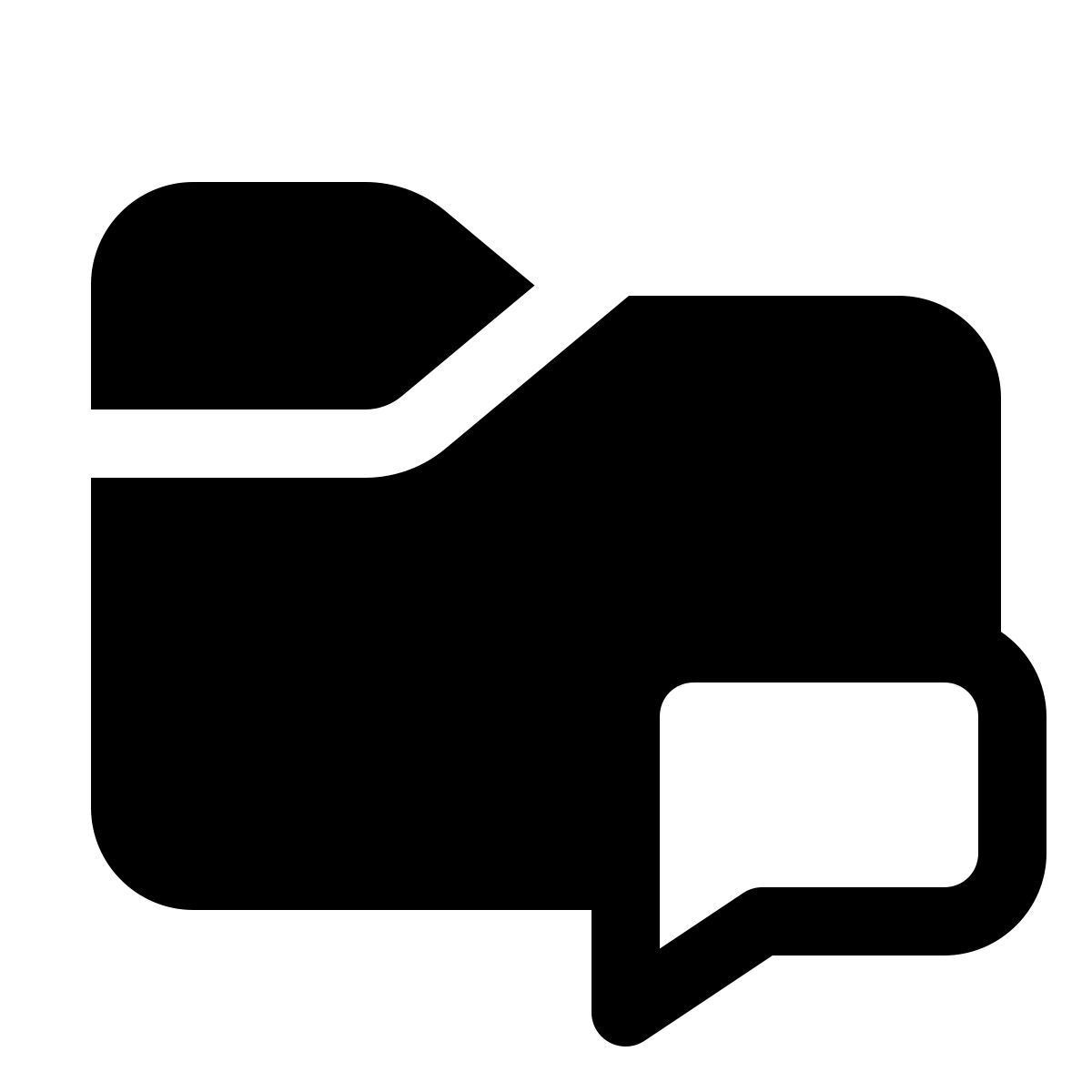 windows 11 filled style carpeta de registros icon