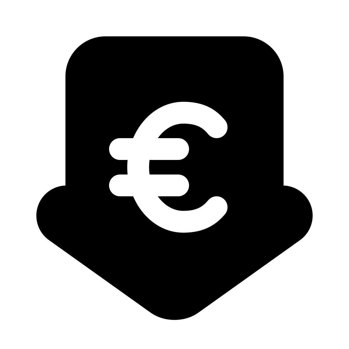 windows 11 filled style euro com preço baixo icon