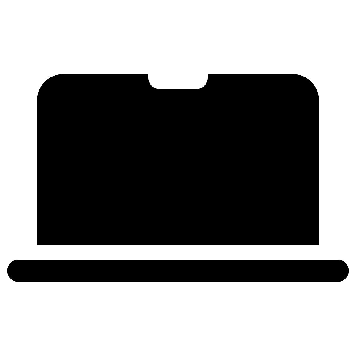 windows 11 filled style mac book air icon