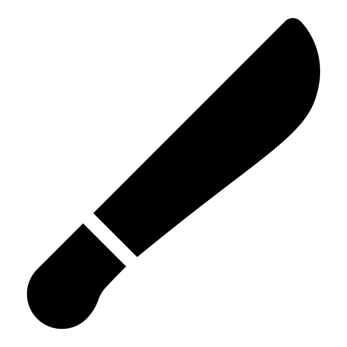 windows 11 filled style machete icon