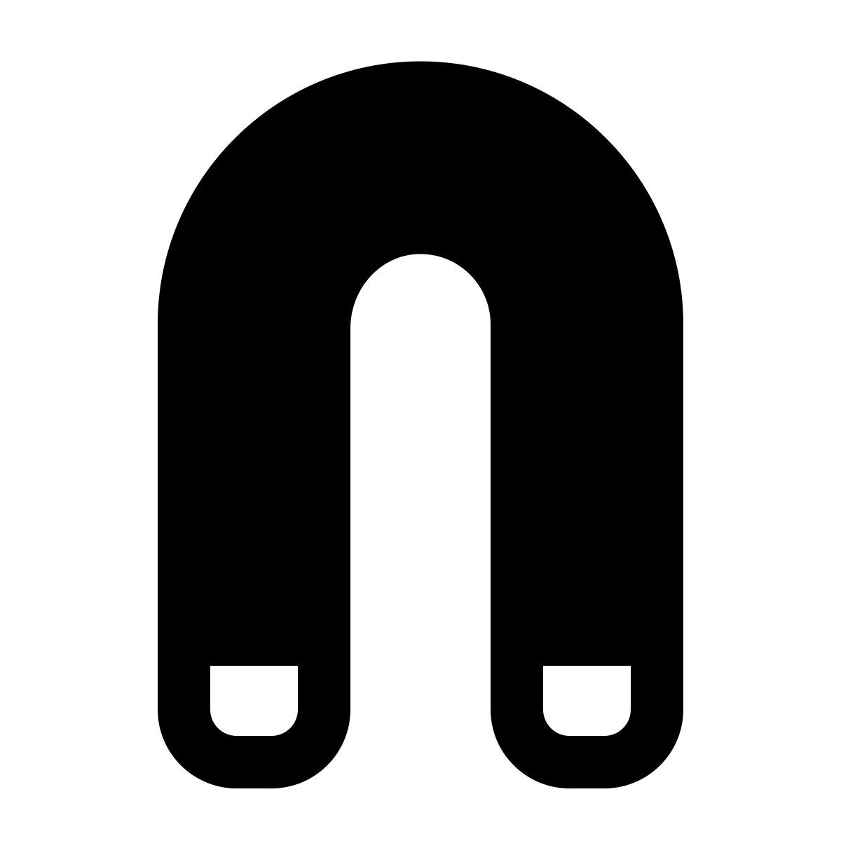 windows 11 filled style 자석 icon