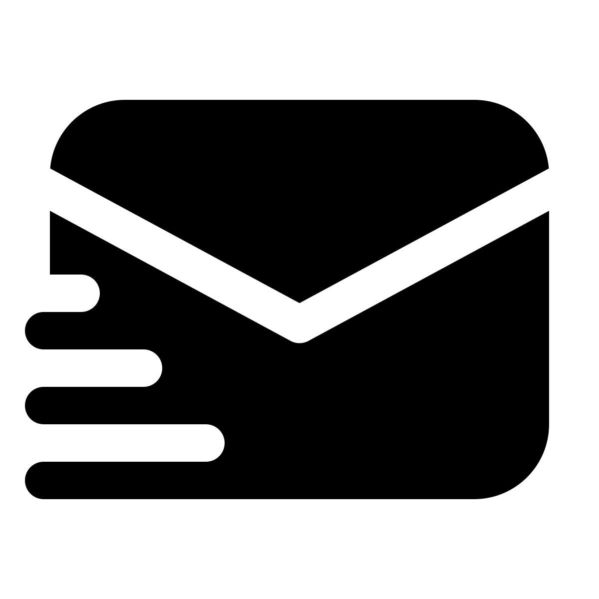 windows 11 filled style 邮件 icon