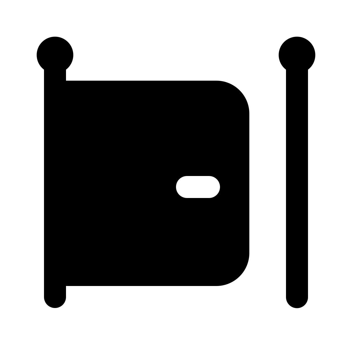 windows 11 filled style 정문 열기 icon