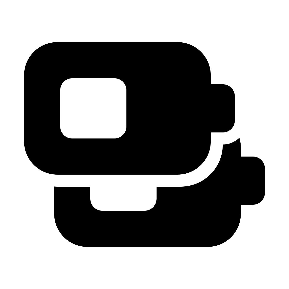 windows 11 filled style batteries icon