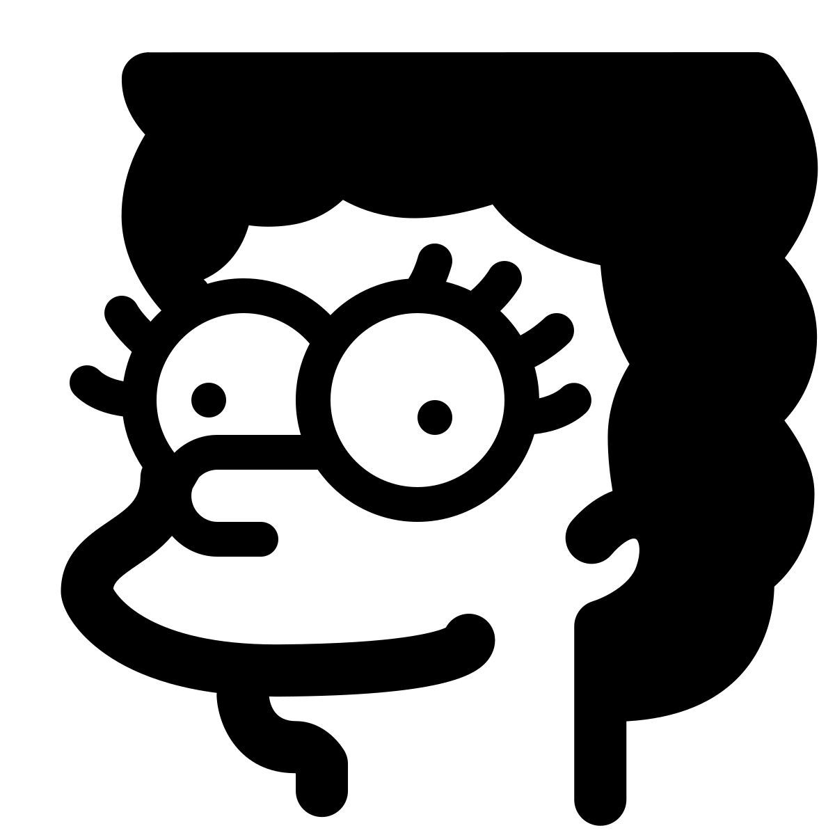 windows 11 filled style marge simpson icon