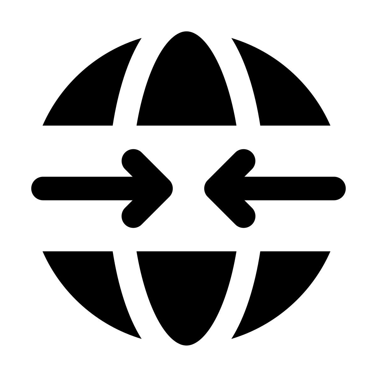 windows 11 filled style reunión globo de flechas icon