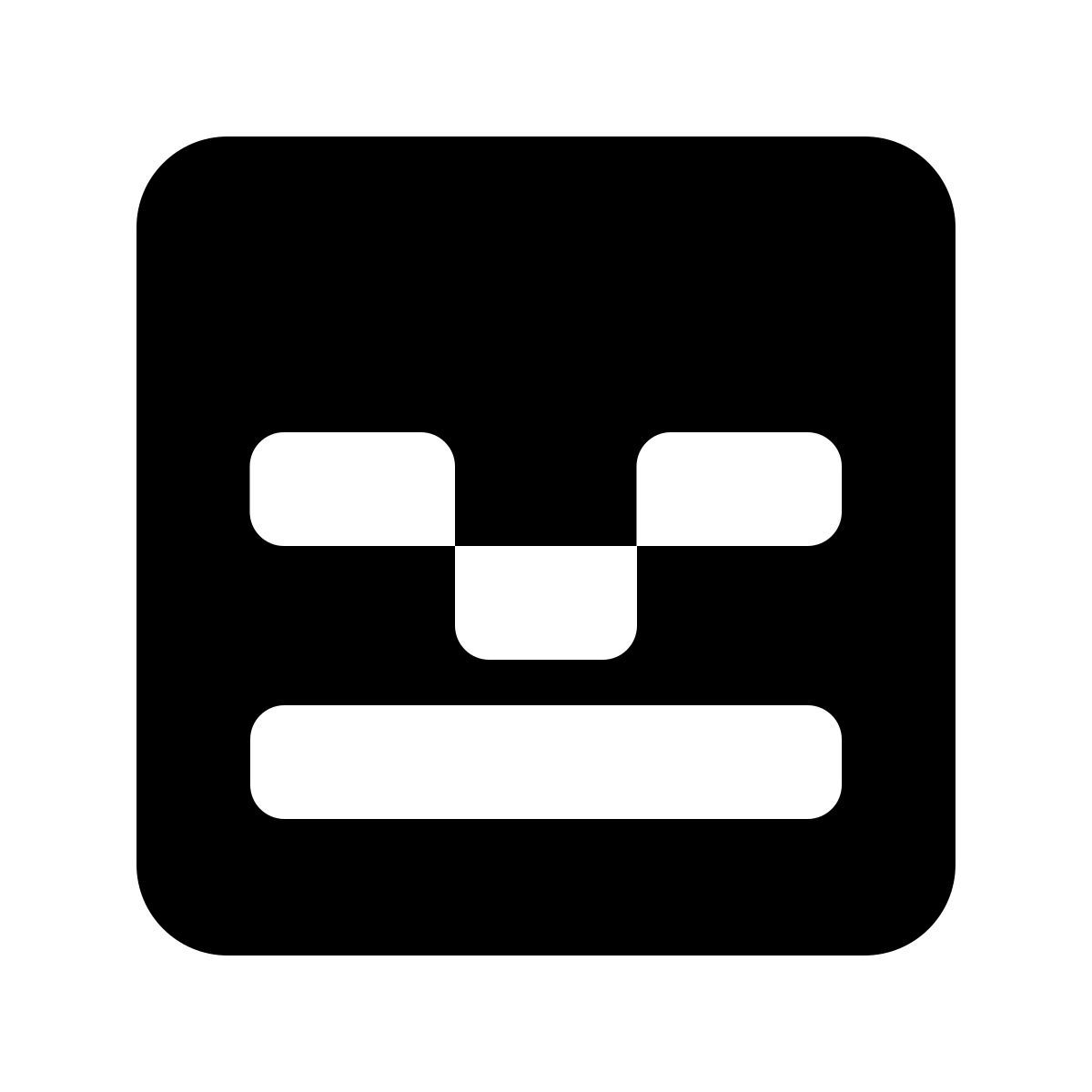 windows 11 filled style squelette minecraft icon