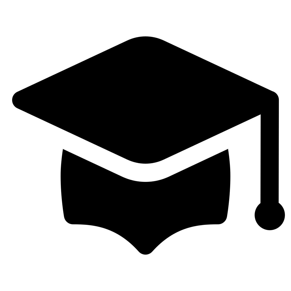 windows 11 filled style 学位帽 icon