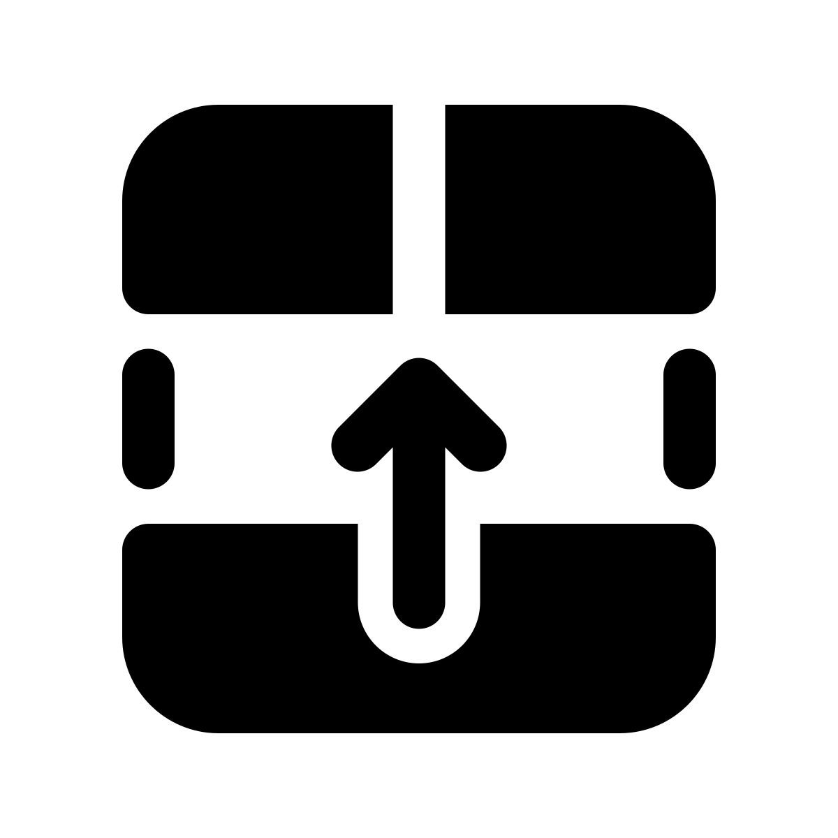 windows 11 filled style 将选择移动到顶行 icon