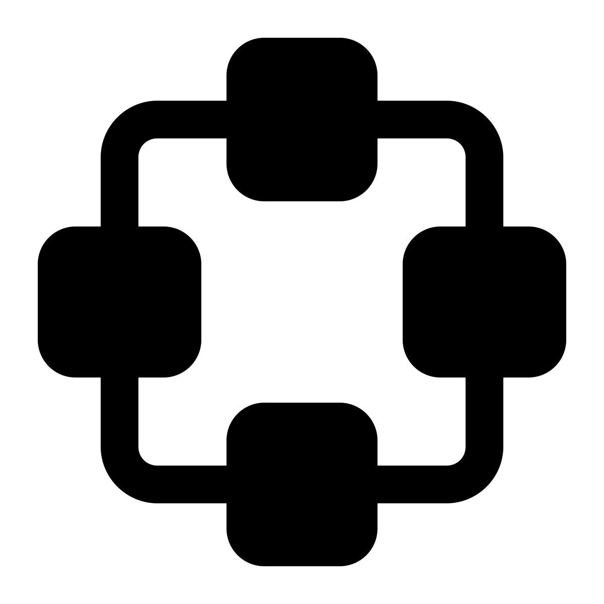 windows 11 filled style réseau icon