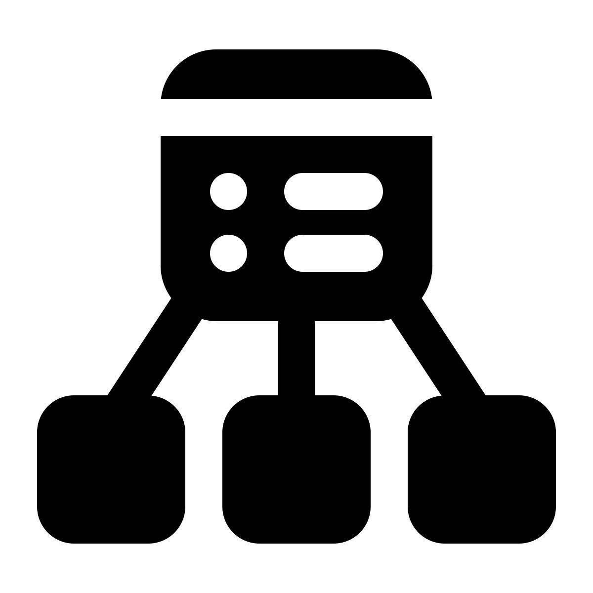 windows 11 filled style 네트워킹 관리자 icon