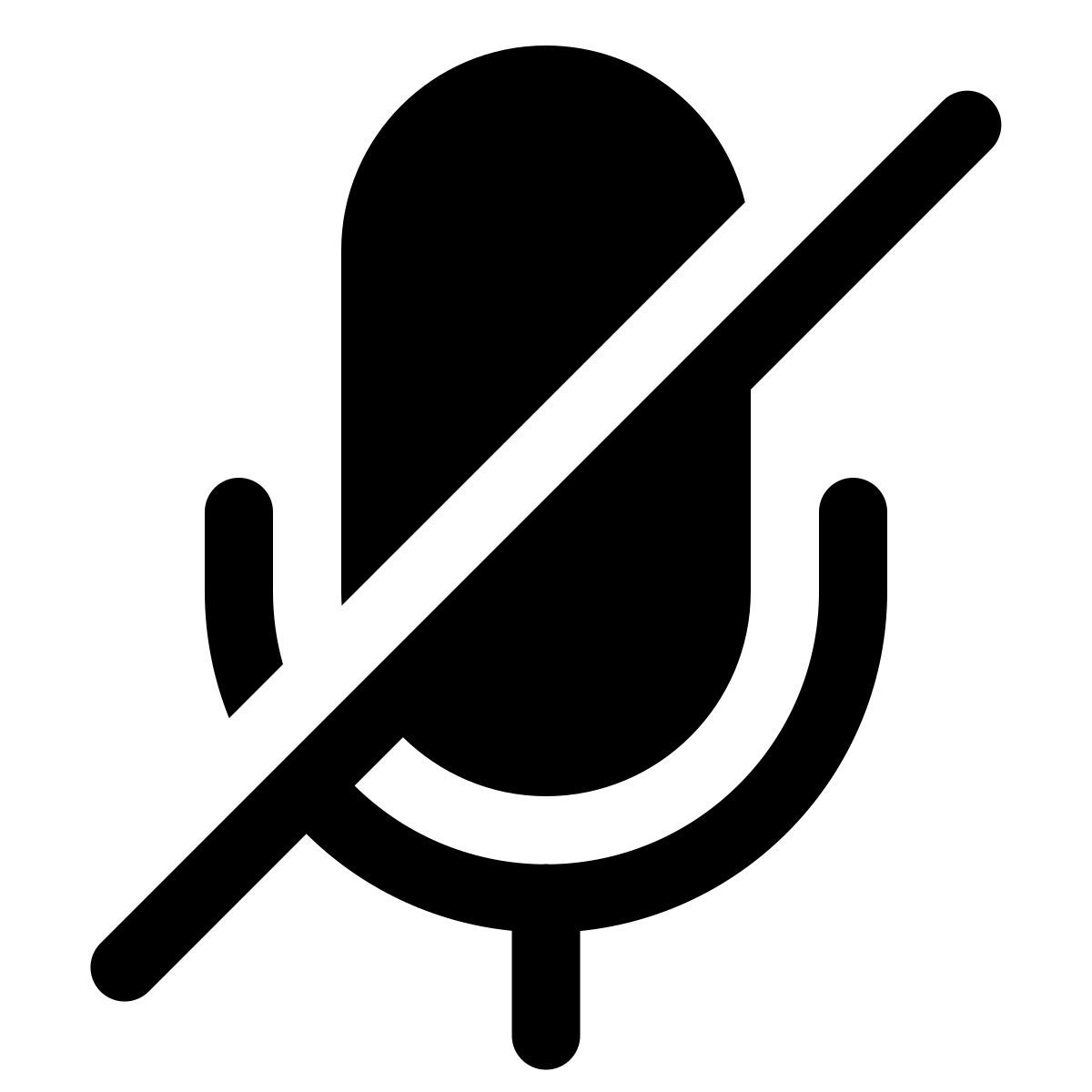 windows 11 filled style mute unmute icon