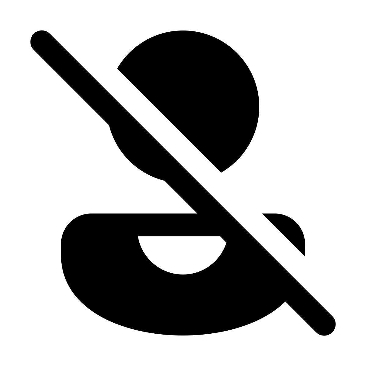 windows 11 filled style pas d'utilisateur alt icon