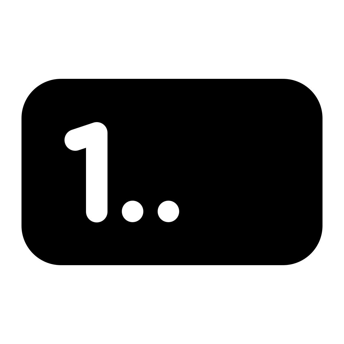 windows 11 filled style formulaire de saisie de numéros icon