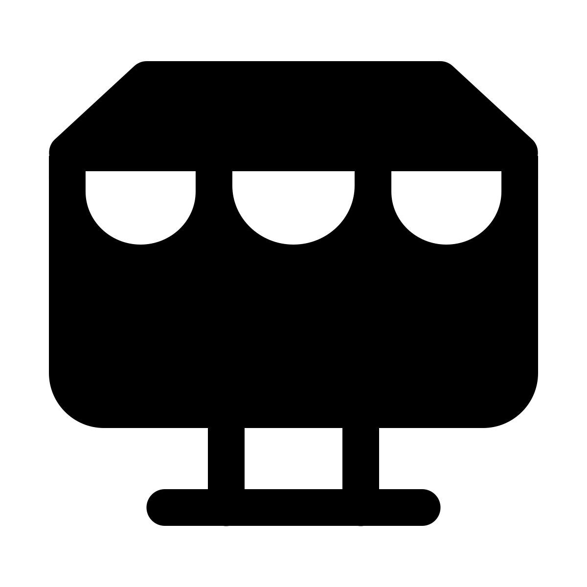 windows 11 filled style 网上购物 icon