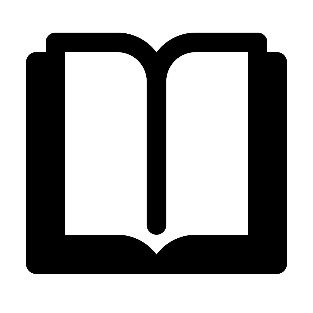 windows 11 filled style libro abierto icon