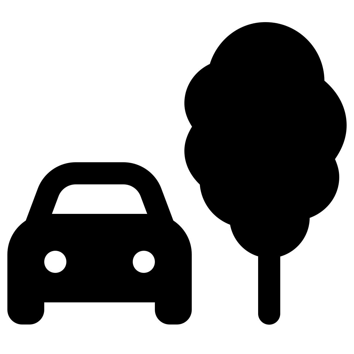 windows 11 filled style outdoor parking icon