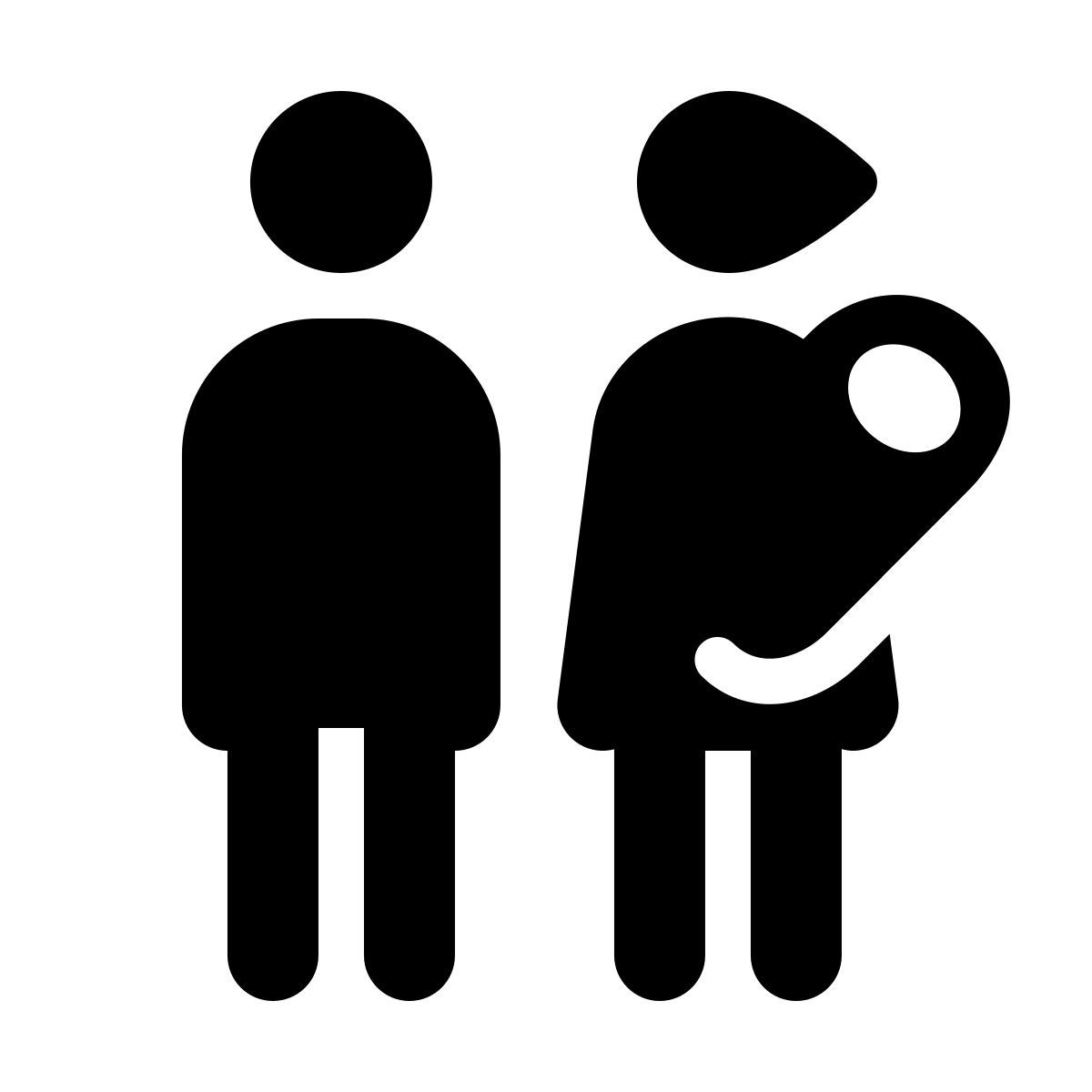 windows 11 filled style paternidad icon