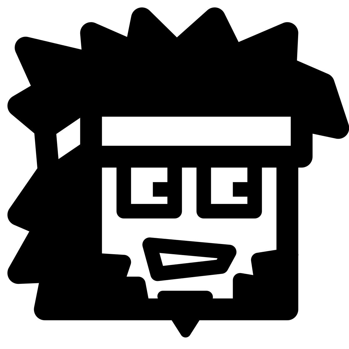 windows 11 filled style pixel gun 3d icon