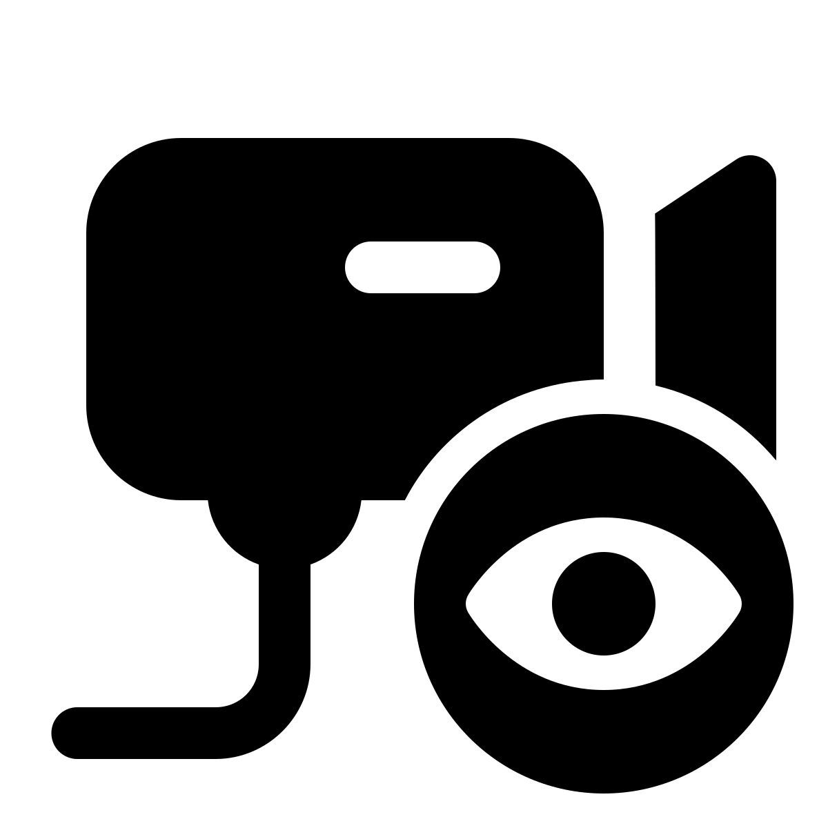 windows 11 filled style private wandhalterung kamera icon