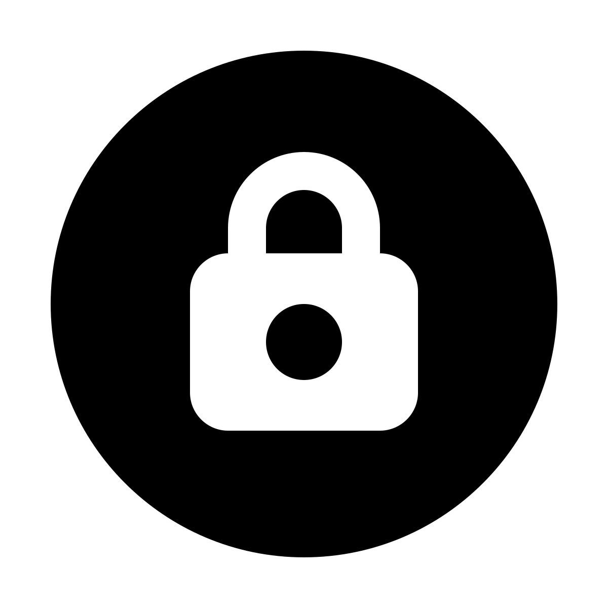 windows 11 filled style secure icon