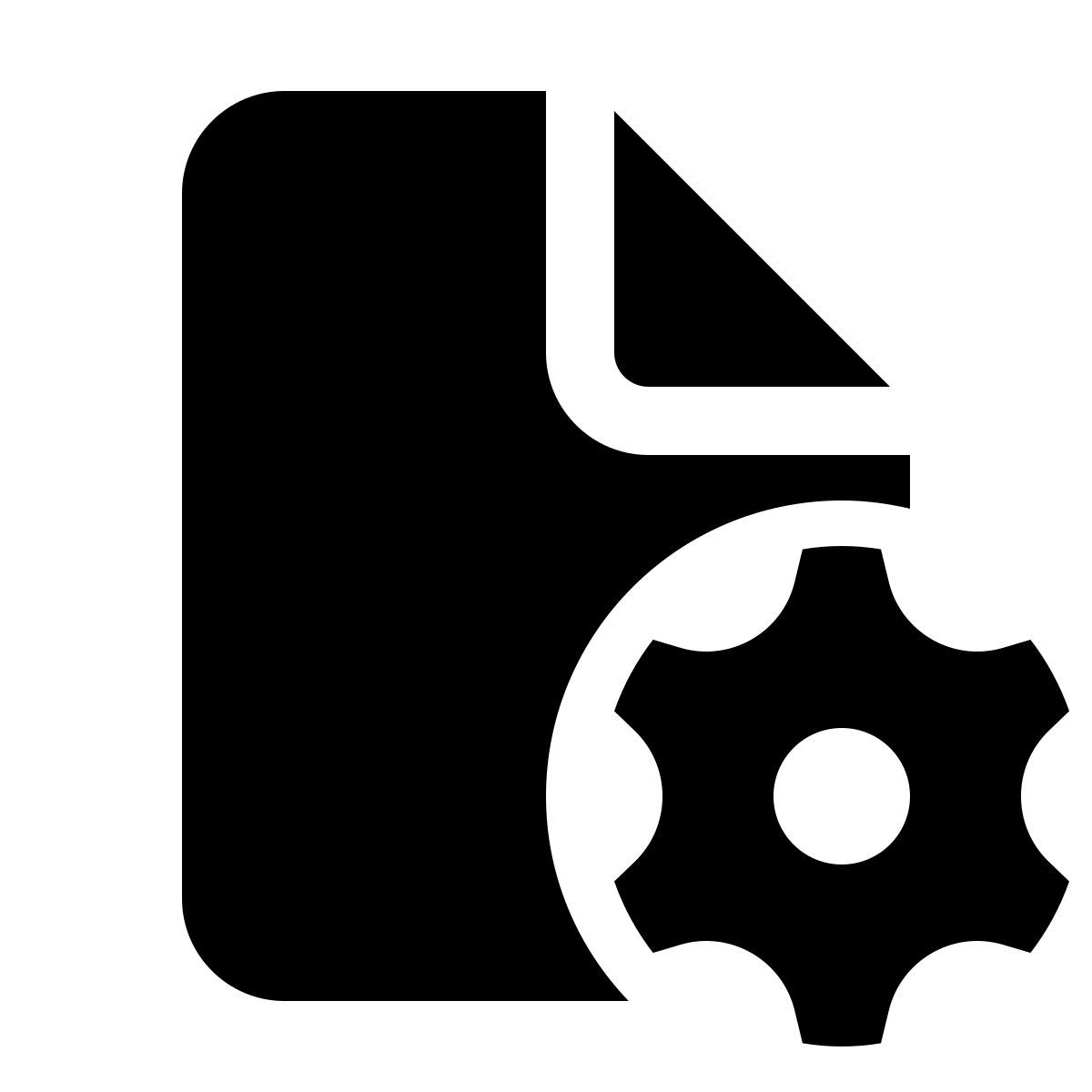 windows 11 filled style 프로젝트 설정 icon