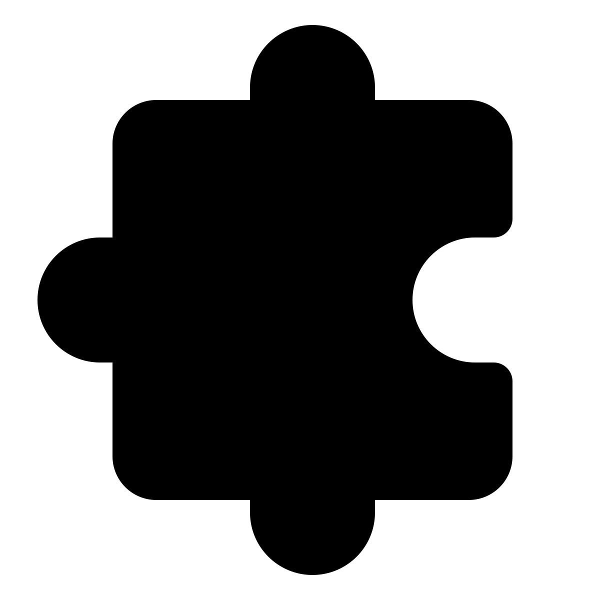 windows 11 filled style extensión icon