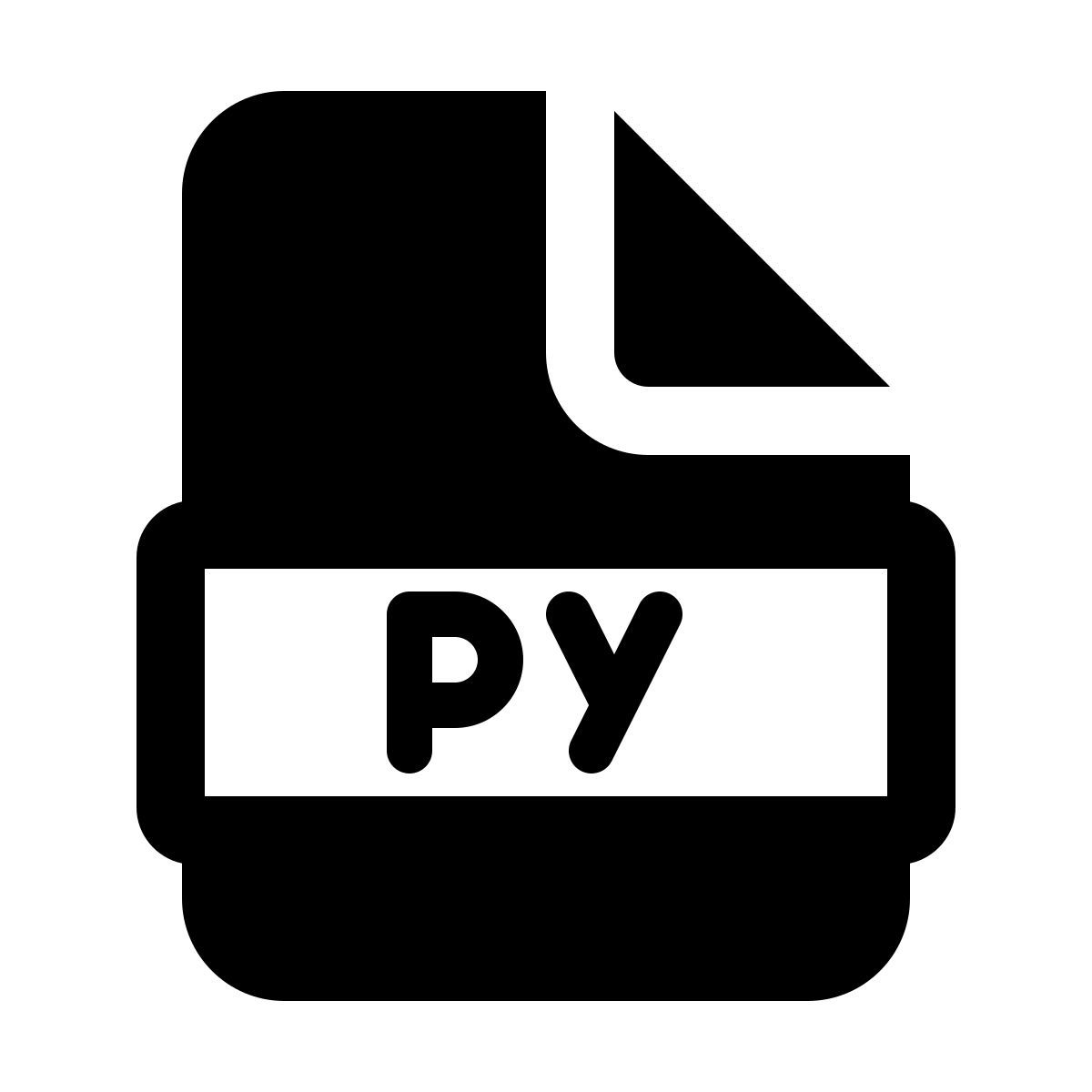windows 11 filled style file python icon