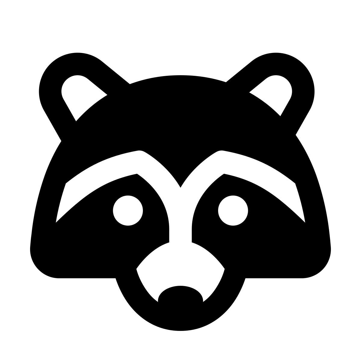 windows 11 filled style mapache icon