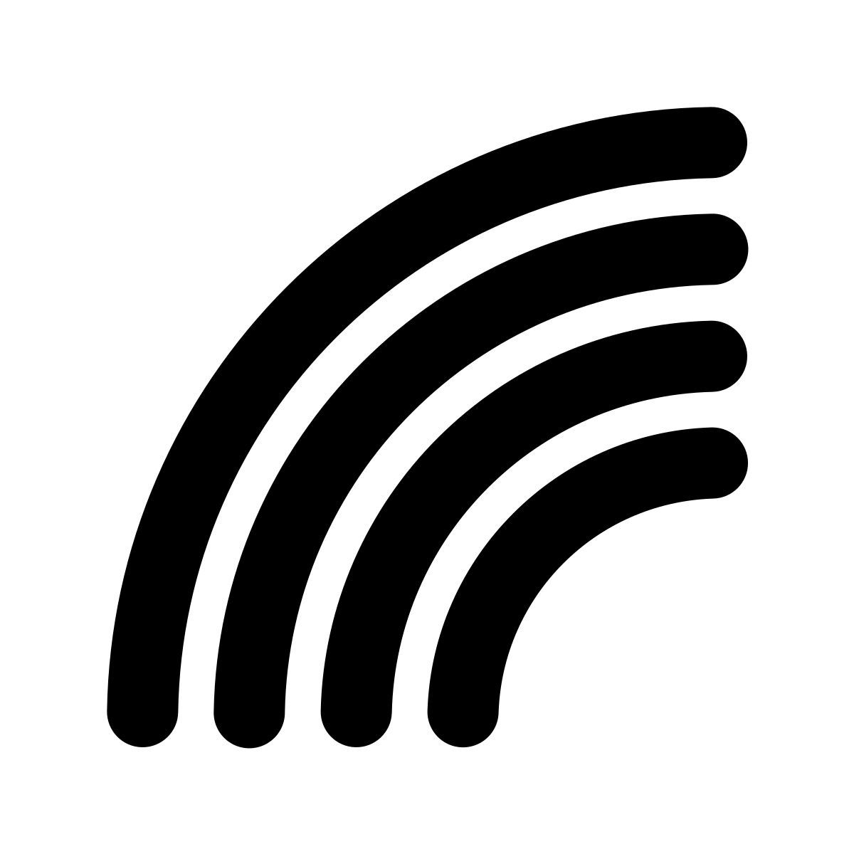 windows 11 filled style arc en ciel icon